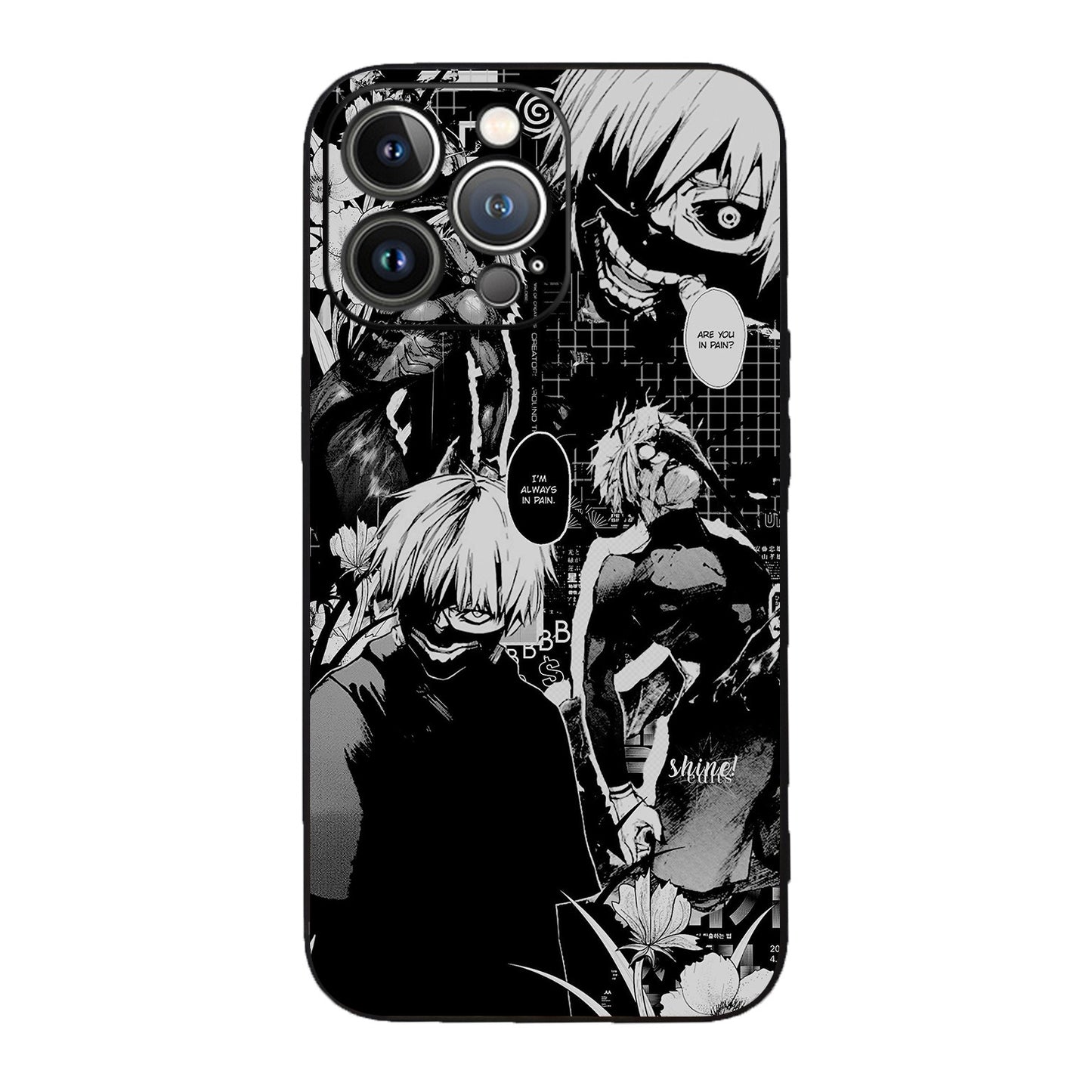 Suitable for Ghost Slayer 12 Anime Apple 15 Promax TPU Phone Case iPhone 13 Hero Academy 14 Pro