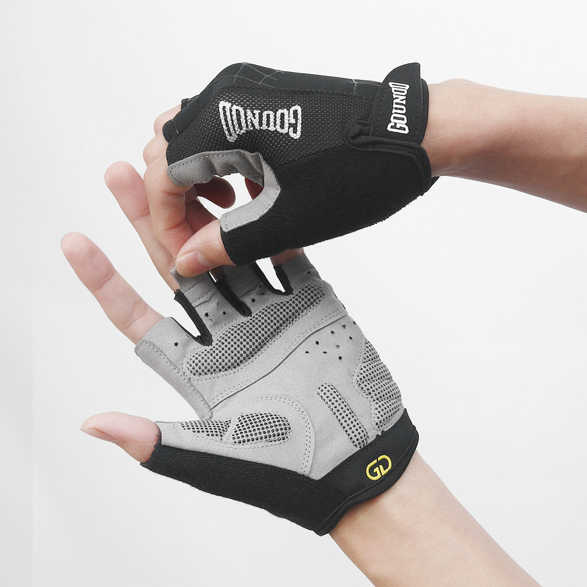 Spider web gloves with thickened palm anti slip and wear-resistant palm protection towel cloth for wiping sweat design