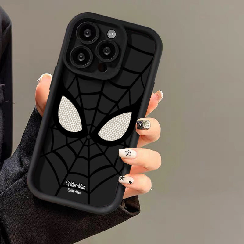 Spider Man iPhone 14 Promax Matte Silicone Soft Case for Apple Phone Case