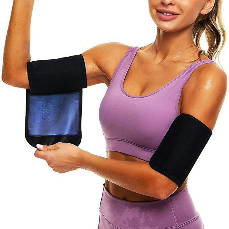 Fitness Exercise Wrist and Arm Protectors Reduce Fat and Sweat Running Hand Straps Fitness Arm and Elbow Protectors