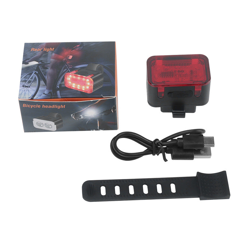 Bicycle lights, headlights, strong lights, night riding lights, taillights, mountain bikes, road bikes, children's charging, rainproof bike lights, cycling lights