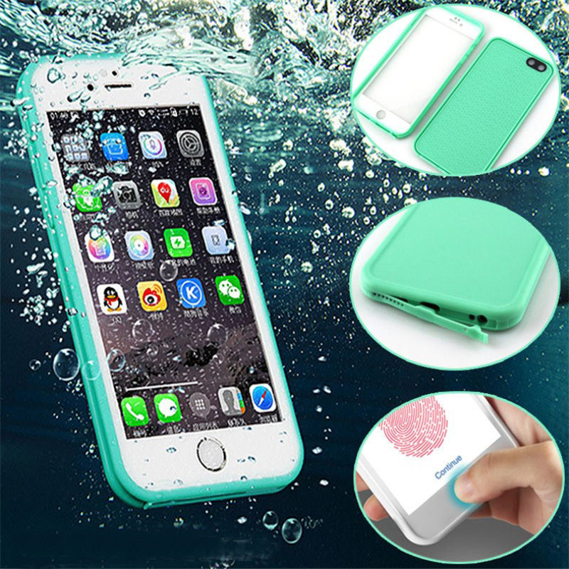 Ultra Thin Waterproof Case for iPhone X 10 Transparent Soft TPU Diving Swimming Cases for iPhone 6 6s 7 8 Plus Water Bag