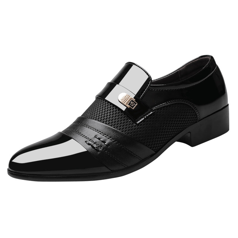 Men's shoes, leather shoes, men's casual shoes, business formal shoes, plus size versatile wedding shoes