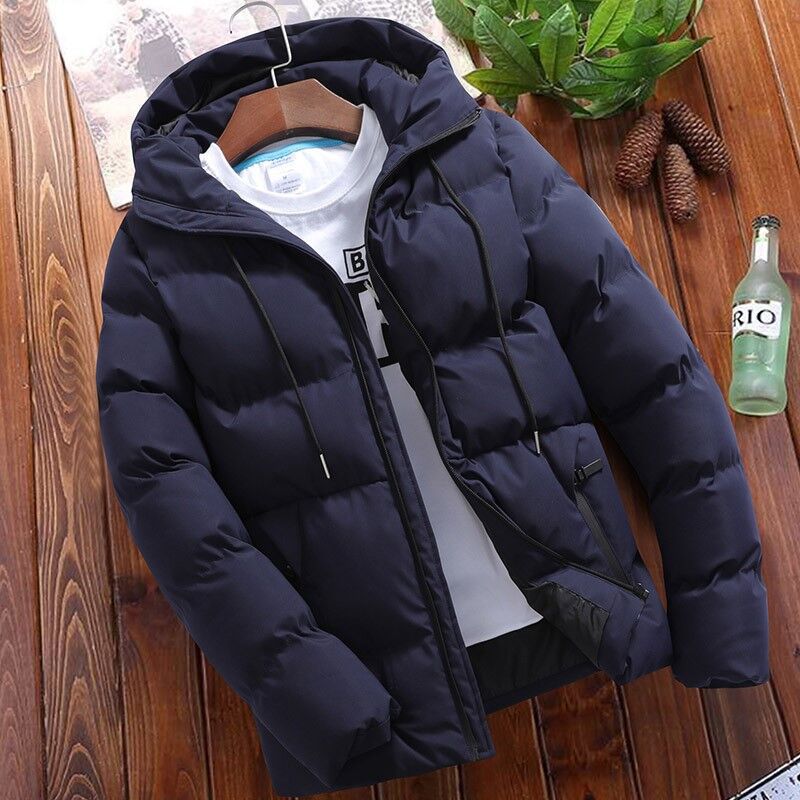 Winter cotton jacket men's new handsome short cotton jacket Korean version slim fit trendy cotton jacket jacket men's clothing