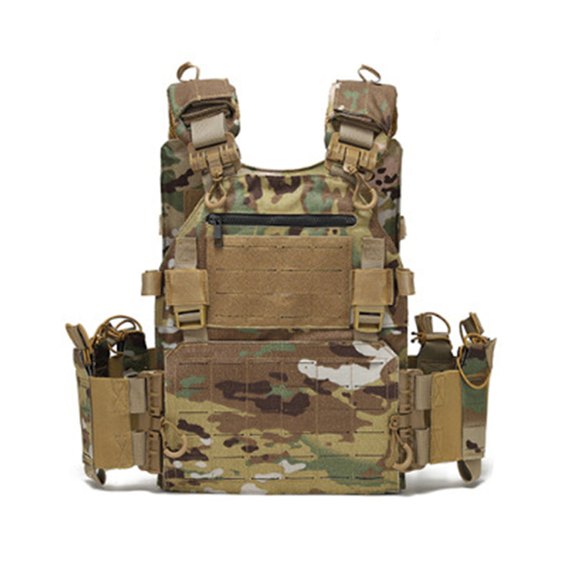 Multi-functional outdoor training vest: MOLLE expansion, quick release, waterproof and wear-resistant.