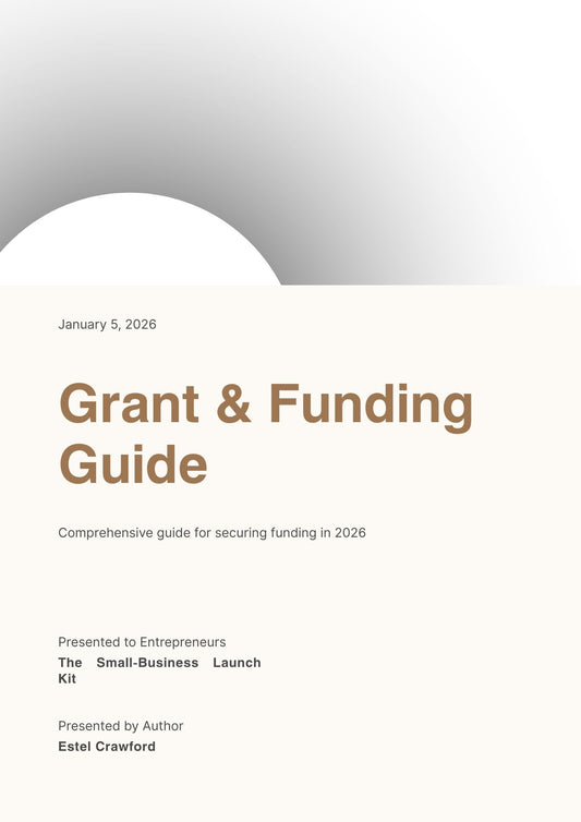 Document & Grant & Funding Guide