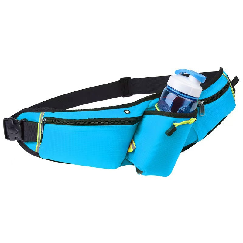 Sports Water Bottle Waist Bag Outdoor Sports Waist Bag Multi functional Fitness Running Mobile Waist Bag Outdoor Invisible Waist Bag